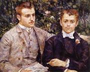 Pierre Renoir Charles and Georges Durand-Ruel oil painting reproduction